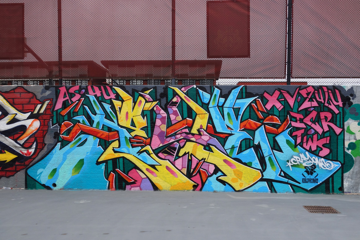 The All Stars at Lincoln High School in San Francisco Street Art SF